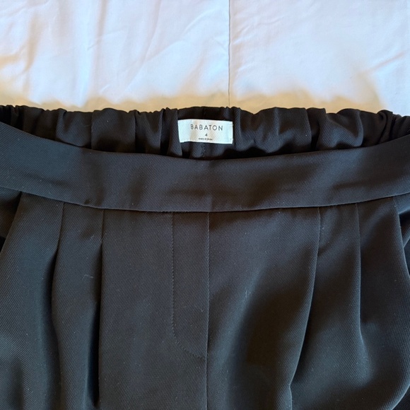 Babaton Black Wrinkle-free Ankle Trouser - Picture 1 of 8